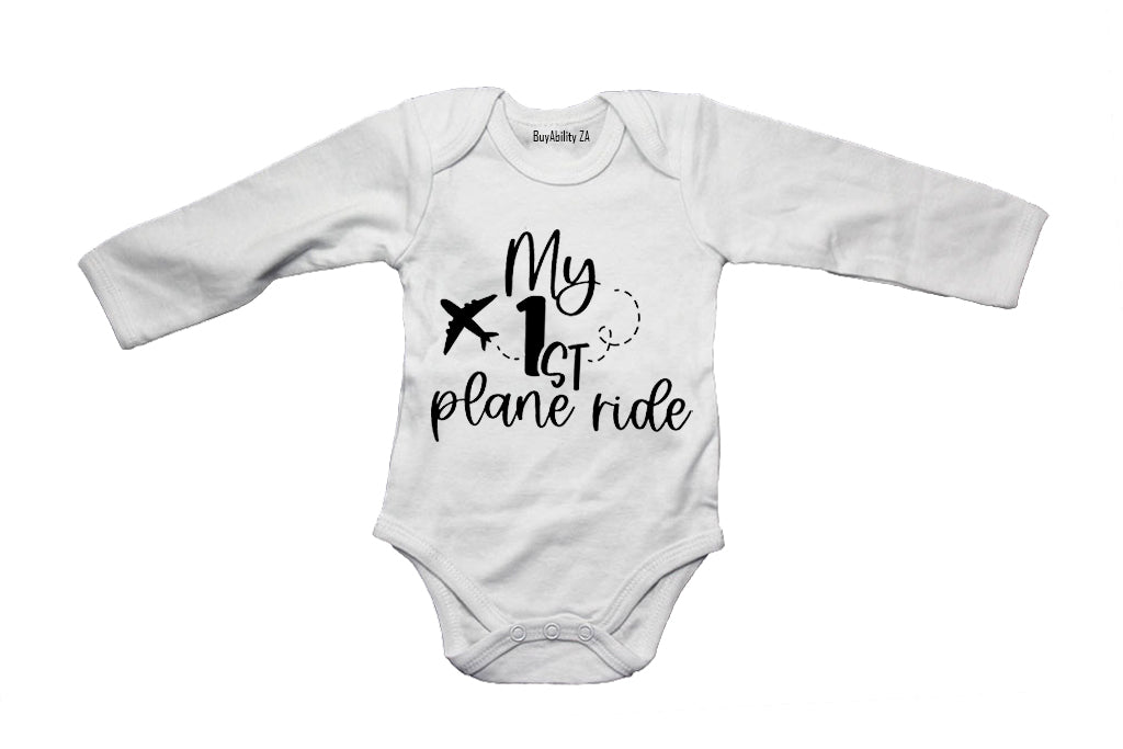 1st Plane Ride - Baby Grow