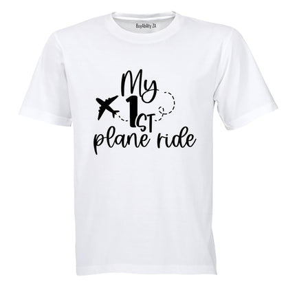 1st Plane Ride - Kids T-Shirt