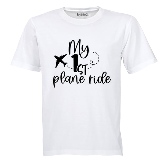 1st Plane Ride - Kids T-Shirt