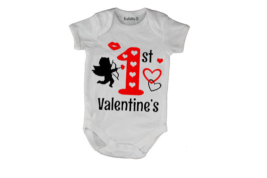 1st Valentine's - Baby Grow