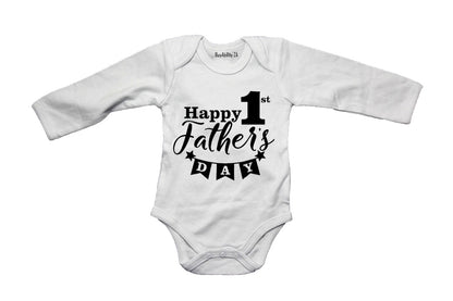 1st Fathers Day - Banner - Baby Grow