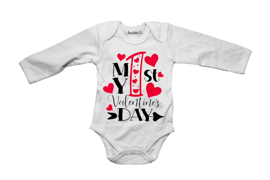 1st Valentines Day - Baby Grow