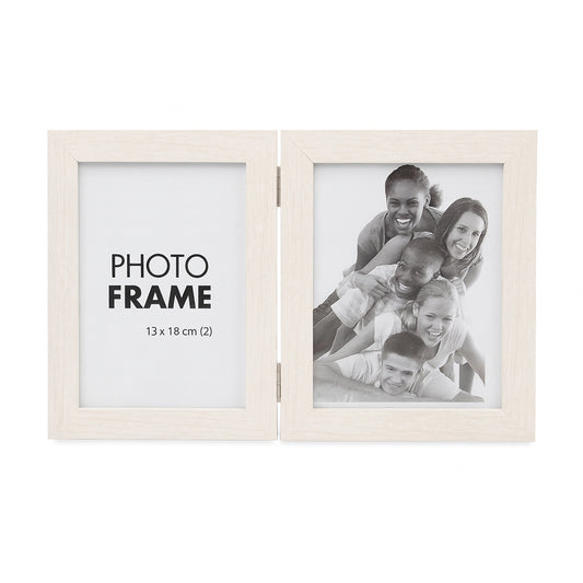 Natural Double Photo Frame - BuyAbility
