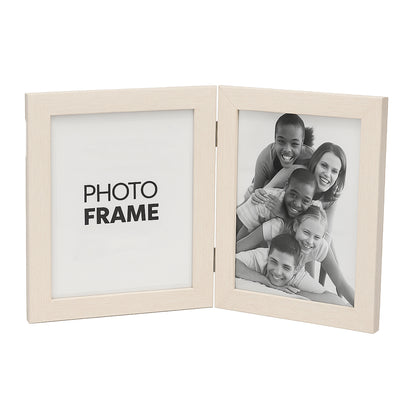 Natural Double Photo Frame - BuyAbility