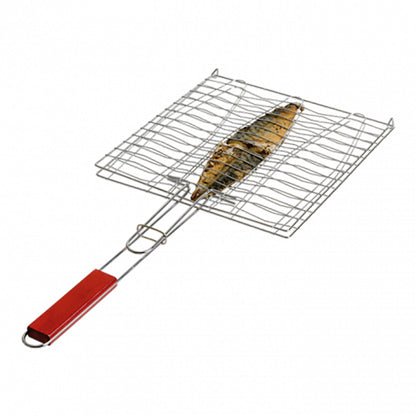 Braai Grill with Wooden Handle - BuyAbility