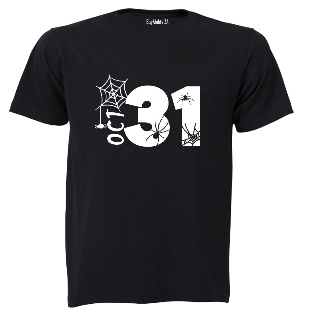 31 October - Halloween - Adults - T-Shirt