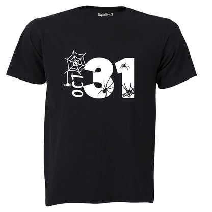 31 October - Halloween - Adults - T-Shirt