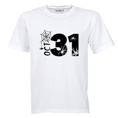 31 October - Halloween - Adults - T-Shirt