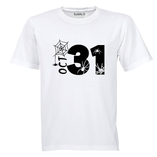 31 October - Halloween - Adults - T-Shirt