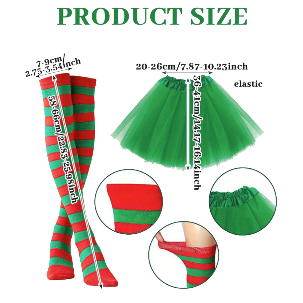 Christmas Elf Dress-Up Set 3-Piece