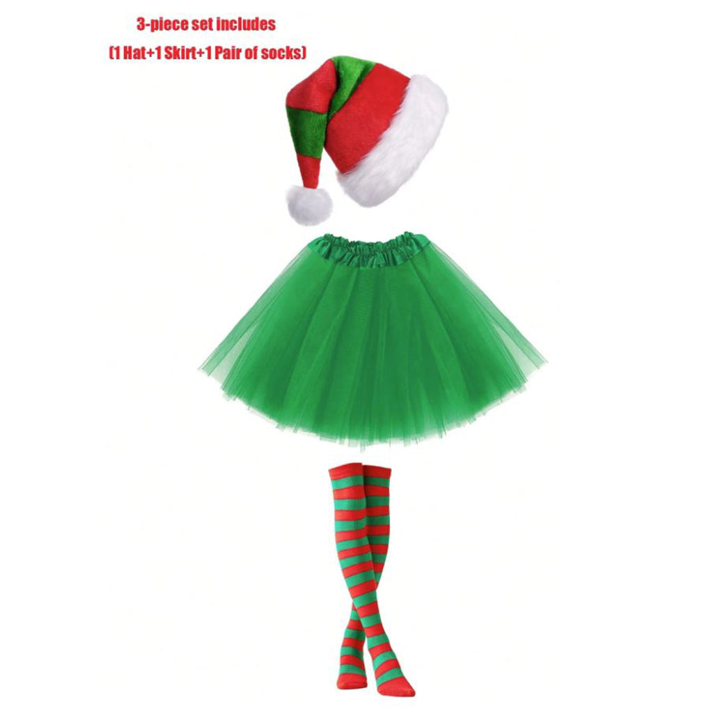 Christmas Elf Dress-Up Set 3-Piece