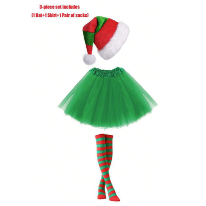 Christmas Elf Dress-Up Set 3-Piece