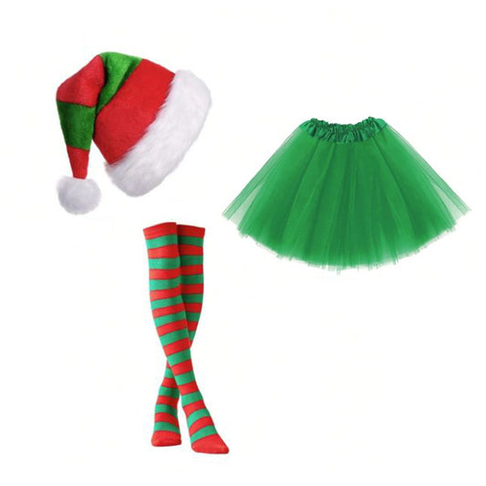 Christmas Elf Dress-Up Set 3-Piece