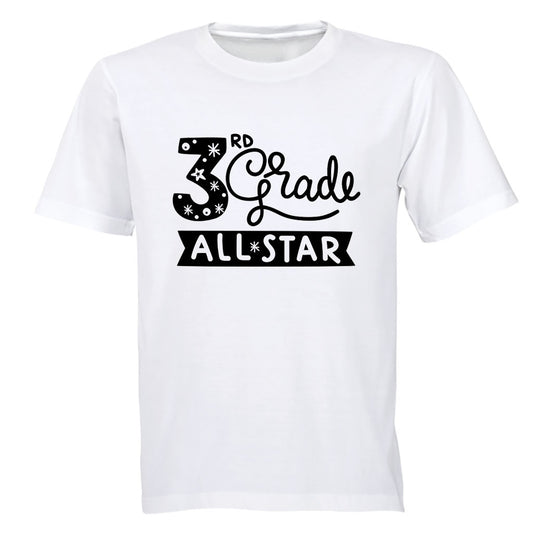 3rd Grade All Star - Kids T-Shirt - BuyAbility South Africa