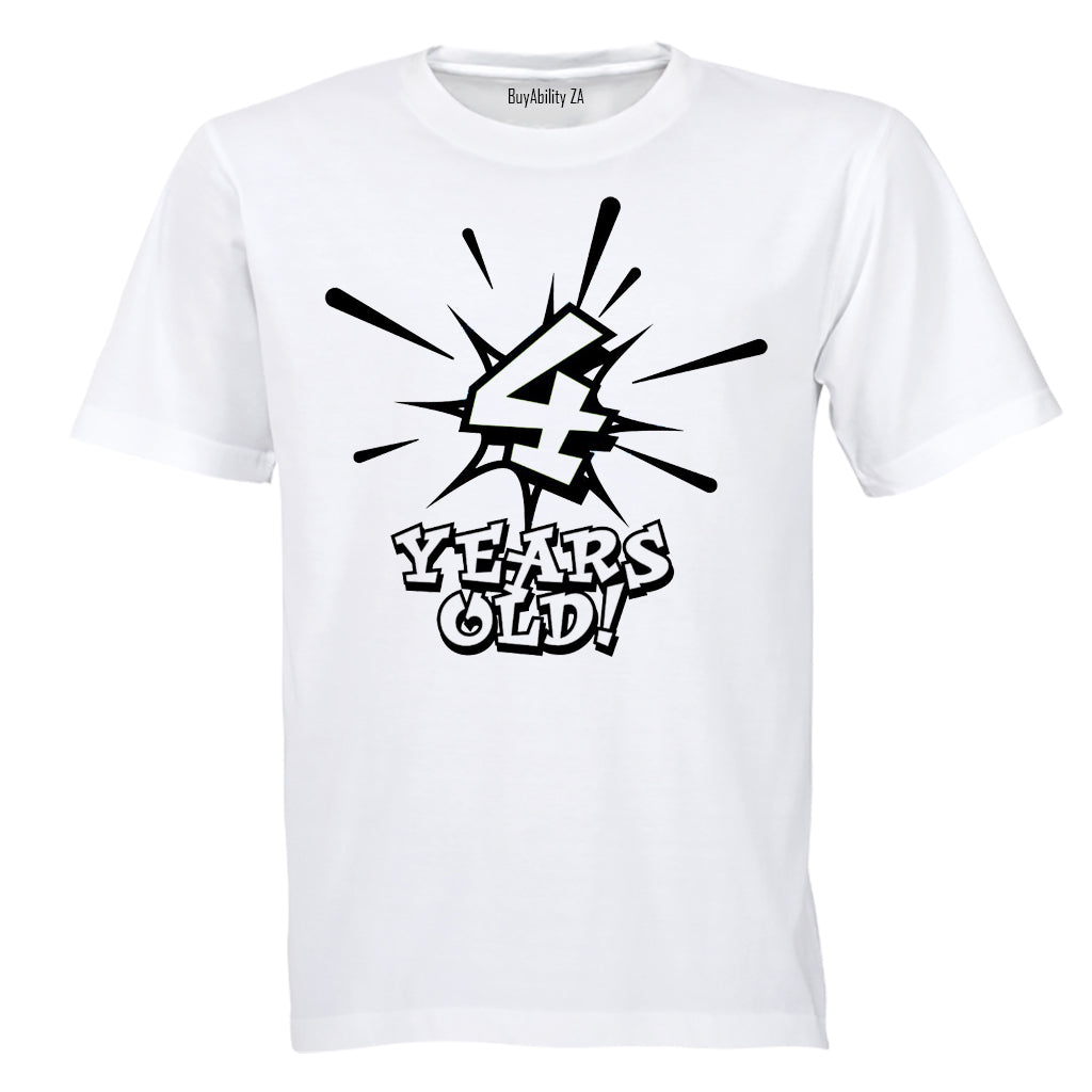 4 Years Old! - Kids T-Shirt