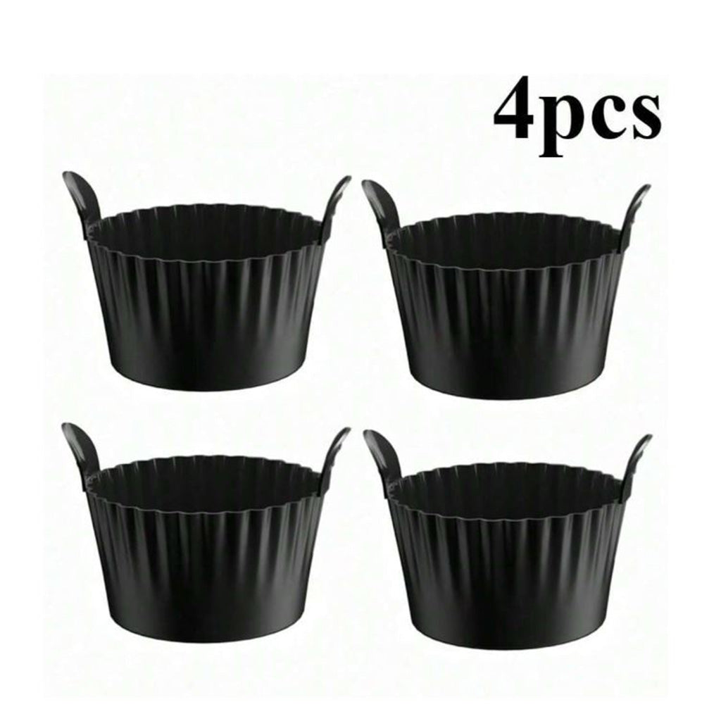 Reusable Silicone Air Fryer Baking Cups - 4 Piece - BuyAbility