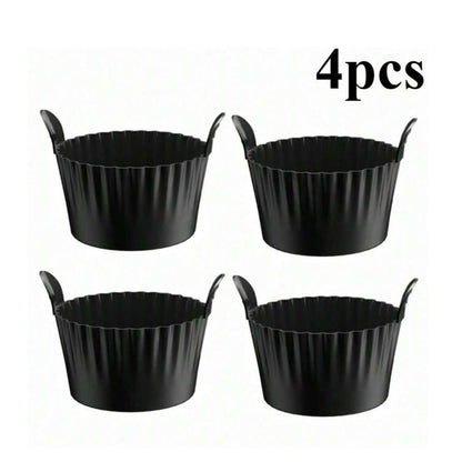 Reusable Silicone Air Fryer Baking Cups - 4 Piece - BuyAbility