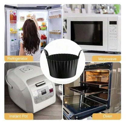 Reusable Silicone Air Fryer Baking Cups - 4 Piece - BuyAbility