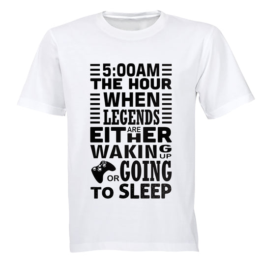 5am Legends - Gamer - Adults - T-Shirt - BuyAbility South Africa
