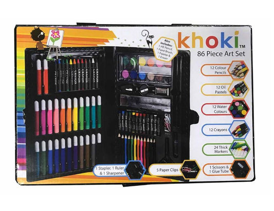 Khoki 86 Piece Art Set