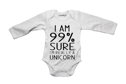 99% Sure I'm a Unicorn - Baby Grow