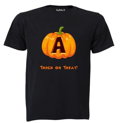 A - Halloween Pumpkin - Kids T-Shirt