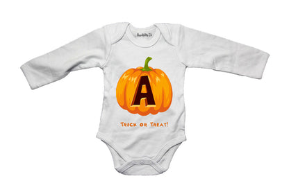 A - Halloween Pumpkin - Baby Grow