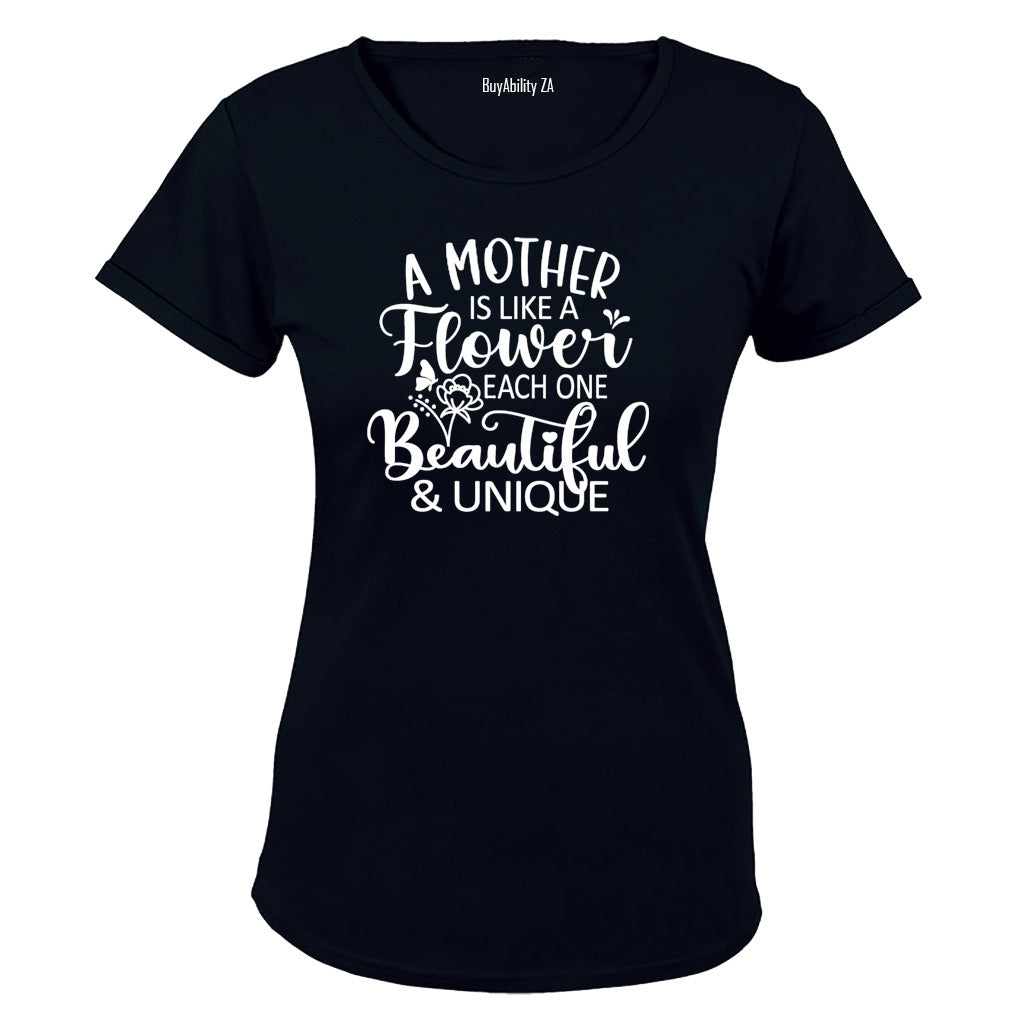 A Mother is Like a Flower - Ladies - T-Shirt