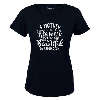 A Mother is Like a Flower - Ladies - T-Shirt