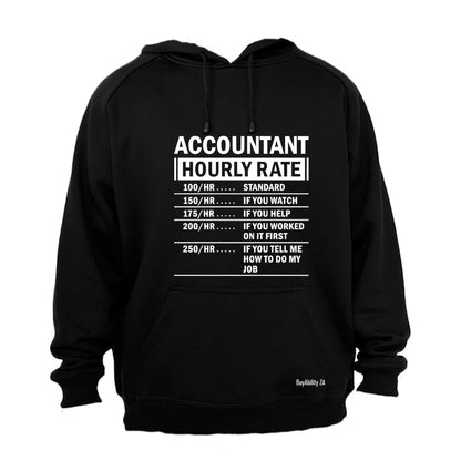 Accountant Hourly Rate - Hoodie