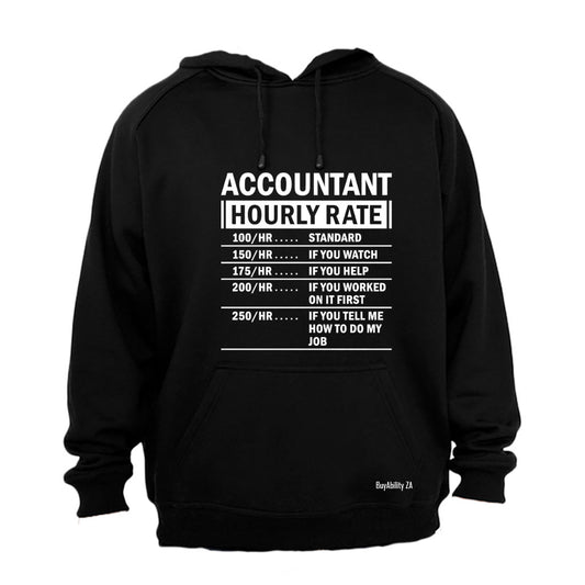 Accountant Hourly Rate - Hoodie