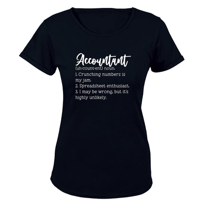 Accountant Definition - Ladies - T-Shirt - BuyAbility South Africa