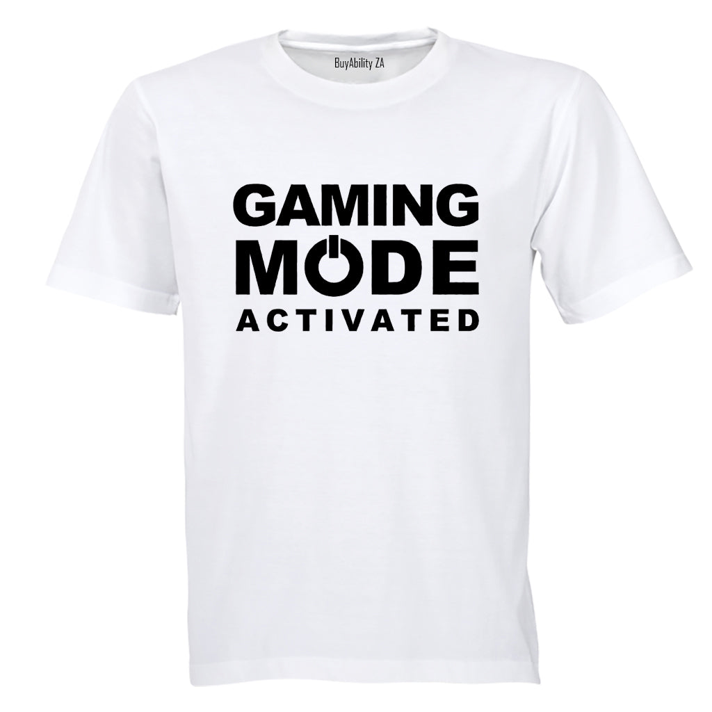Activated - Gaming Mode - Adults - T-Shirt