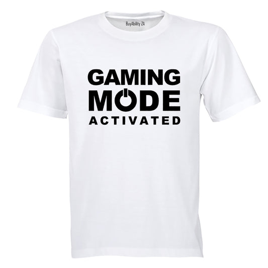 Activated - Gaming Mode - Adults - T-Shirt
