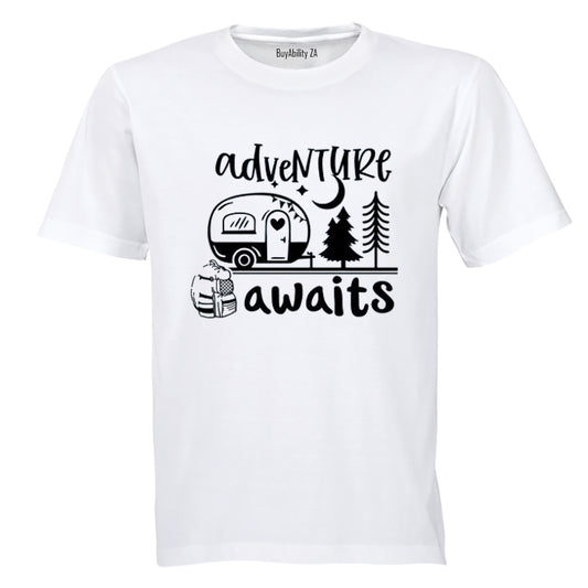 Adventure Awaits - Camp - Adults - T-Shirt