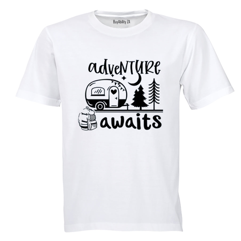 Adventure Awaits - Camp - Kids T-Shirt
