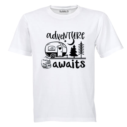 Adventure Awaits - Camp - Kids T-Shirt