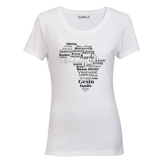 This is Africa - Afrikaans Version - Ladies - T-Shirt