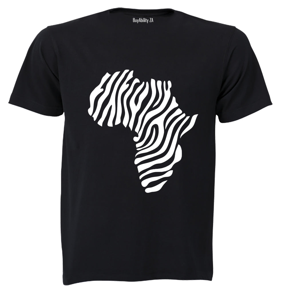 Africa - Zebra Print - Adults - T-Shirt