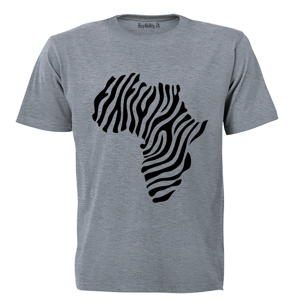 Africa - Zebra Print - Adults - T-Shirt