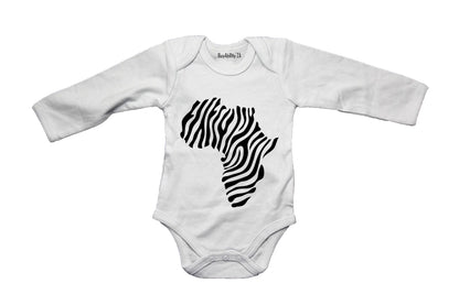 Africa - Zebra Print - Baby Grow