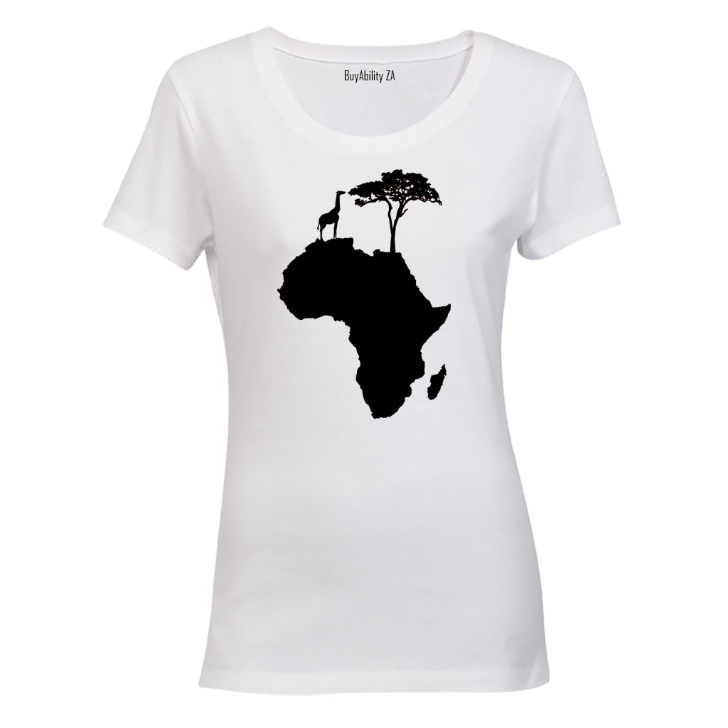 Africa Silhouette - Ladies - T-Shirt