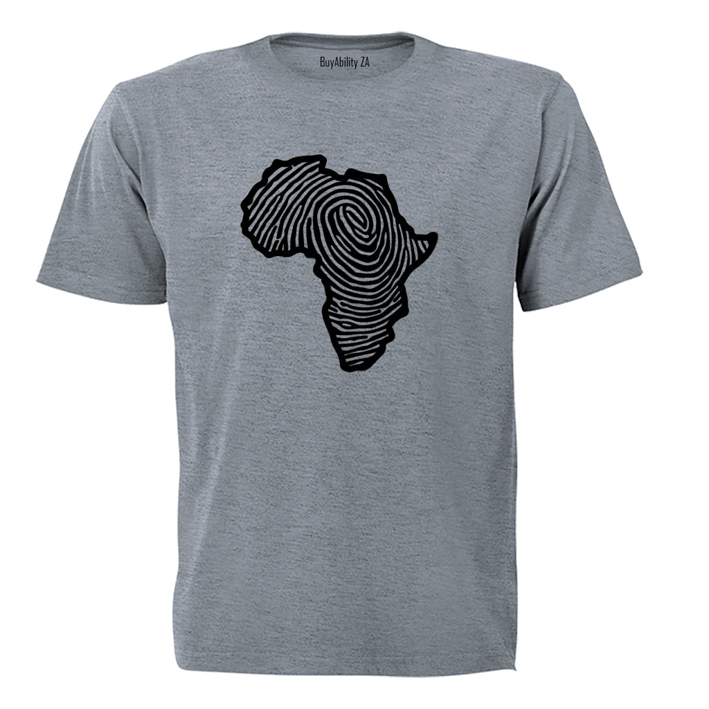 Africa Thumbprint - Adults - T-Shirt