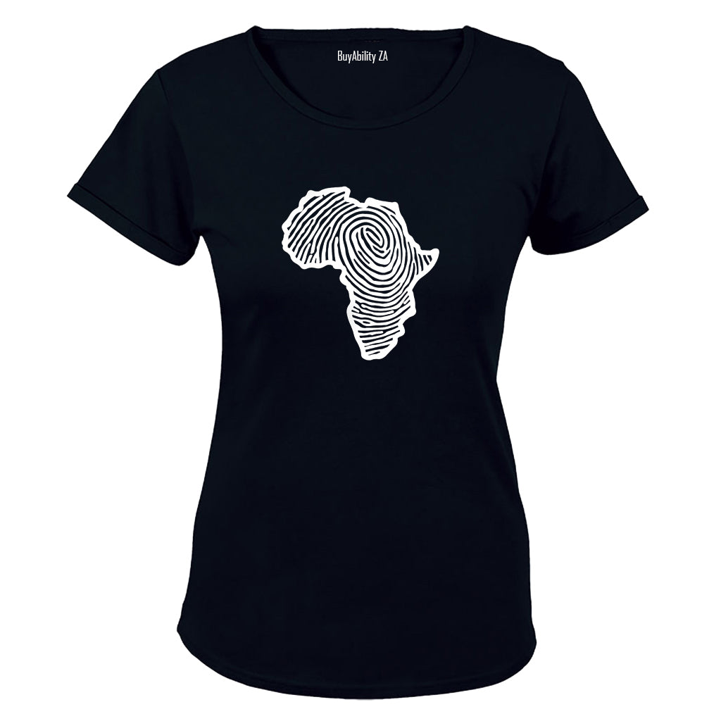 Africa Thumbprint - Ladies - T-Shirt