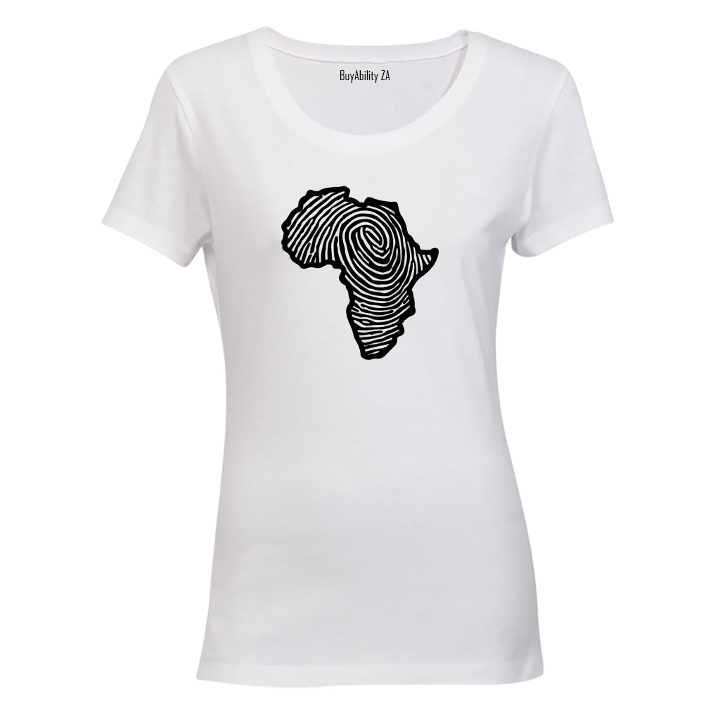 Africa Thumbprint - Ladies - T-Shirt