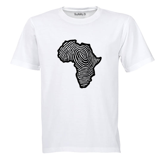 Africa Thumbprint - Adults - T-Shirt