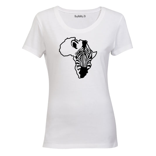 African Zebra - Ladies - T-Shirt