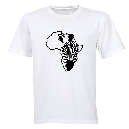 African Zebra - Adults - T-Shirt - BuyAbility South Africa