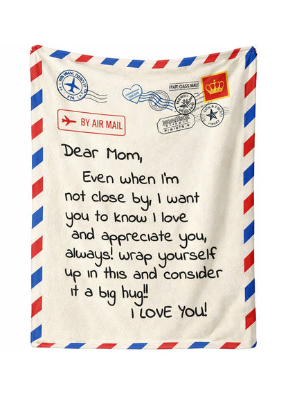 Mother's Day Airmail Blanket - 200cm x 150cm - BuyAbility