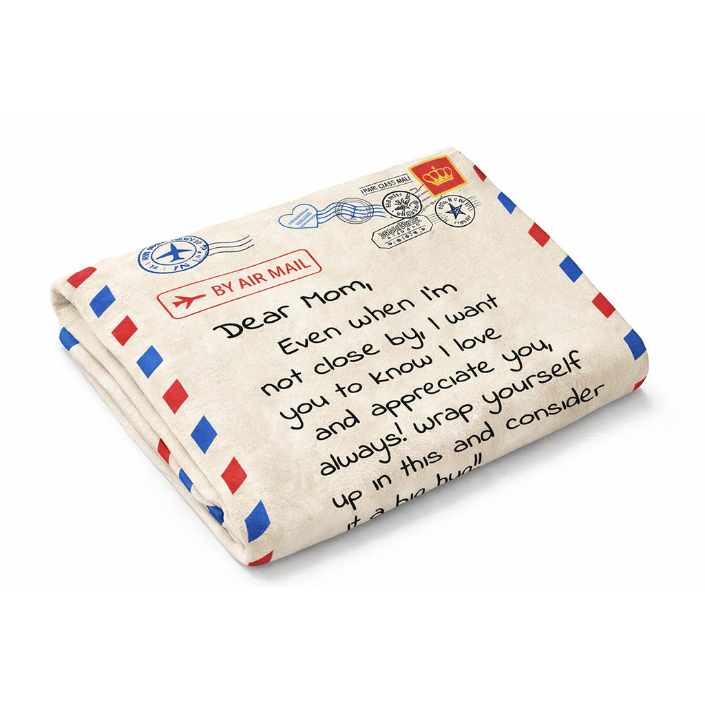 Mother's Day Airmail Blanket - 200cm x 150cm - BuyAbility
